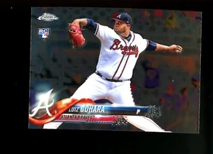 2018 Topps Chrome #125 Luiz Gohara Atlanta Braves RC Rookie Card Qty - Picture 1 of 2