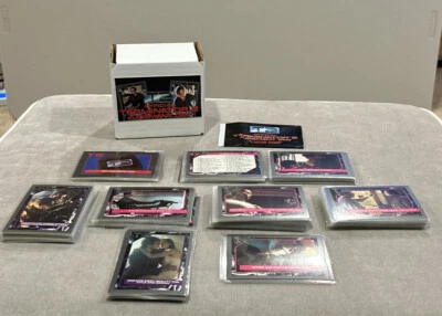 TERMINATOR 2: JUDGMENT DAY (Impel/1991) Complete Trading Card Set (140) & Bonus - Image 1 of 4