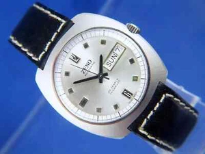 Zeno Compressor Automatic Watch 1970s NOS Vintage Swiss 25 Jewel Cal ETA 2789 - Picture 1 of 12