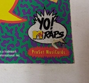 Yo! MTV Raps Pro Set Musicards Trading Cards Winterland Rock Express MTV 1991 - Picture 1 of 85