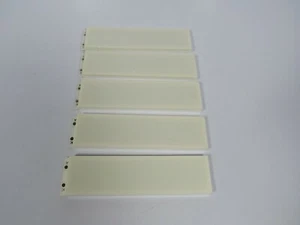(5 NUEVO DE LOTE ANTIGUO) Módulo de retroiluminación LED amarillo - 28mm x 110mm - Imagen 1 de 8