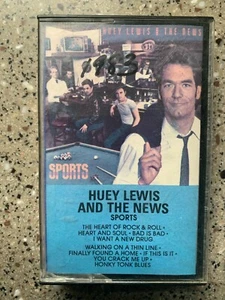 Huey lewis and The News - Sports - Cassette Tape - Heart of Rock n Roll - Picture 1 of 4