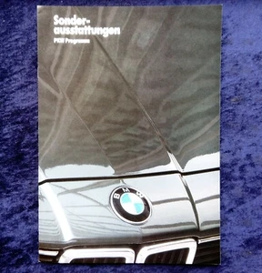 BMW Programm 1985, Sonderausstattungen Prospekt 2.1985 - Bild 1 von 3