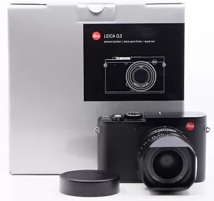 TOP Zustand! - Leica 19080 - Q3 - 28mm Digitalkamera schwarz lackiert - Händler - Bild 1 von 16