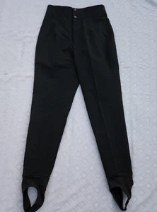 Women’s Ski Pants 10 Long Boot Stirrups Slim Fit Schoeller Skiwear Skifans USA - Picture 1 of 9