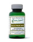 Green Organic 90 Vegan Capsule Vitamin B12 & Folic Acid High Absorbable Non-GMO Only $19.98 on eBay