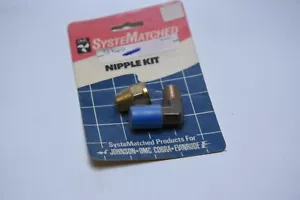 Johnson Evinrude 0387122 387122 OMC BRP Elbot nut kit nipple - Picture 1 of 1