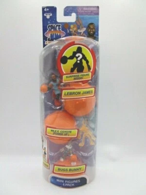 Space Jam A New Legacy 4 Pack Lebron James Bugs Wile E Coyote Mystery Figure - Image 1 of 3