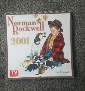 Norm Rockwell  2001 calendar. - Picture 1 of 2