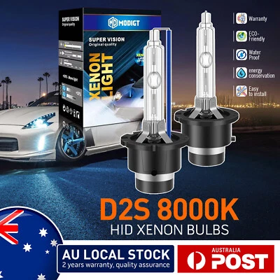 2X OEM 8000K D2S Xenon Headlight Globes For Alfa Romeo 159 JTS Sedan 2005-2011 - image 1 of 4