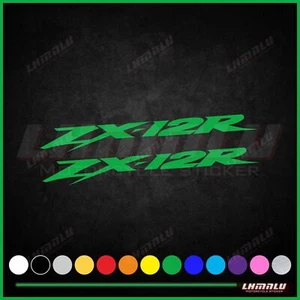 6pcs For KAWASAKI ZX-12R Sticker Motorcycle Fairing Decal Bodywork Vinyl LogoK23 - Imagen 1 de 12