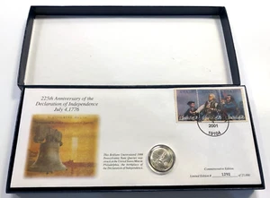 225th Anniversary Declaration of Independence Commemorative First Day Cover PNC - Picture 1 of 4