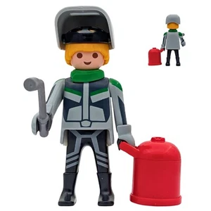 Playmobil Mechanical Figure Grey Chin Welder Workshop Vehicle - Picture 1 of 1
