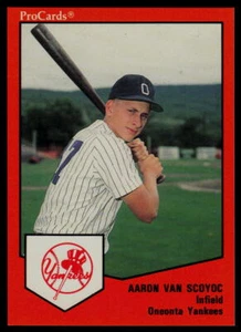 ProCards 1989 Aaron Van Scoyoc Oneonta Yankees - Foto 1 di 2