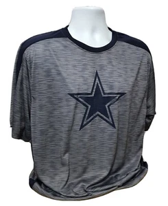 Dallas Cowboys Logo Shirt Football Super Bowl Champions L Large 100% Polyester - Picture 1 of 8