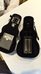 WHISKY JACK DANIELS LIMITED EDITION COLLECTABLE GUITAR CASE BOX STOPPER Original - Picture 1 of 7