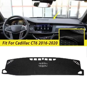 DashMat Cover Dashboard Non-slip Protector Mat For Cadillac CT6 2016-2020 Car - Foto 1 di 9