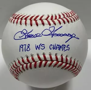 Yankees GOOSE GOSSAGE Signed Major League Baseball w/ "1978 WS Champs" AUTO JSA - Picture 1 of 1