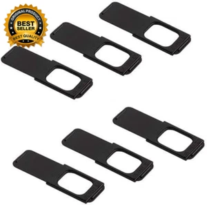 1.0 Webcam Cover Slide 6 Pack – Thin Camera Blocker for Laptops & Tablets - Picture 1 of 2