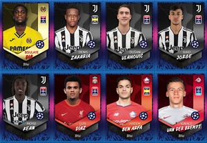 UEFA Champions League Live Figure Pack 2 DA L25 to L48 TOPPS 2022 - Picture 1 of 3