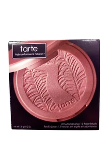 New Tarte Amazonian Clay 12 Hour Blush .2 oz Color- Dazzled Full Size - Picture 1 of 3