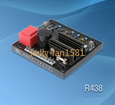 1PCS NEW Automatic Voltage Regulator Module AVR R438 For Generator - Image 1 of 2