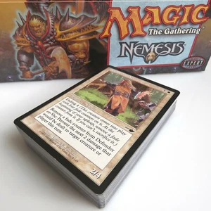 NEMESIS ~ Complete 55 Card COMMON SET MtG skyshroud claim fanatical devotion - Picture 1 of 2