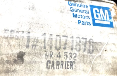 GENUINO GM P208 Caja de Transferencia Juego de Engranajes Planetarios 14071876 AM GENERAL 5740104 Foto 1 de 4