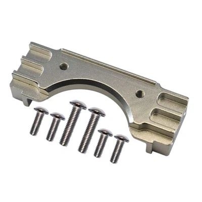 GPM Alum Front Chassis Stabilizing Mount Silver : 1/14 Tamiya Truck Scania R620 - Image 1 of 4