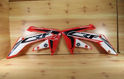 2004 Honda CRF250R CRF250 CRF 250 R OEM левый правый топливный бак радиатор плащ - Изображение 1 из 4