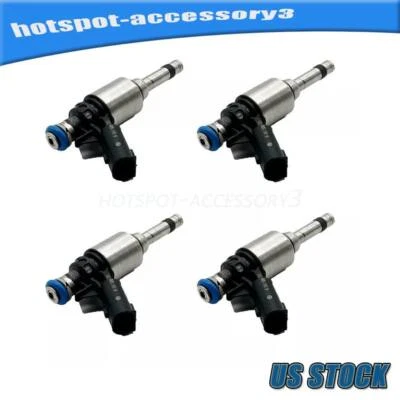 4x Fuel Injector For 2016-2020 Hyundai Elantra GT Tucson Kia Soul Forte Base GLS Foto 1 de 4