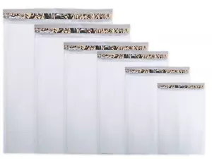Weiß gepolsterte Polyblase Mailer gepolsterte Umschläge, wasserdicht schützend selbst Meer - Bild 1 von 16