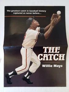 Willie Mays The Catch Baseballs Greatest Moments Series Danbury Mint BROCHURE - Picture 1 of 23