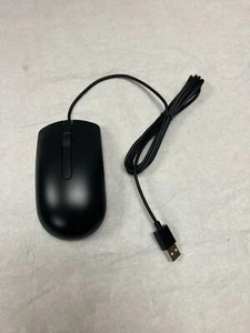 Dell Mouse ottico MS116C 049PR0 cablato USB 3 pulsanti rotella di scorrimento laser (nero) - Foto 1 di 5