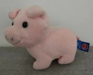 Soft Toy Pig Trudi 10 CM Snowman Original Trudi Pig Plush Soft Toys - Picture 1 of 1