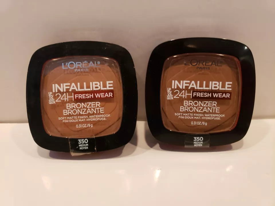 Loreal ~ Lot of 2 ~ Infallible Fresh Wear 24h Soft Matte Finish Bronzer #350 - Image 1 of 1
