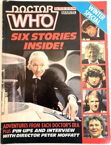 DOCTOR WHO WINTER SPECIAL. VINTAGE 1985 MARVEL MAGAZINE. SCARCE. - Picture 1 of 8