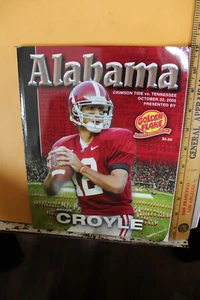 Programma calcio Università Alabama 2005 Tennessee Brodie Croyle - Foto 1 di 4