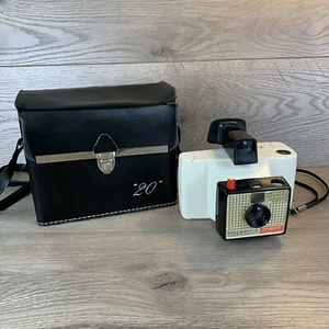 Polaroid Swinger Modell 20 Landkamera mit schwarzem Etui 1964 Vintage ungetestet - Bild 1 von 10