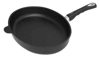 AMT Fischpfanne Induktion Bratpfanne Oval 41 x 27 x 5 cm Gastro-Guss NEU - Bild 1 von 4