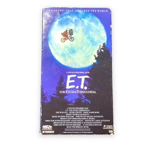 E.T. The Extra-Terrestrial VHS Videokassette 1988 grünes Band - Bild 1 von 8