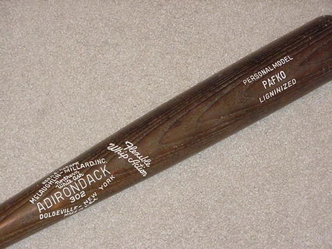 Andy Pafko Game Used Bat 1957 Milwaukee Braves Brooklyn Dodgers Cubs Cover