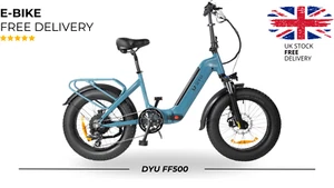 Next Day Delivery DYU FF500 20 Inch Fat Tire Electric Bike - Picture 1 of 8