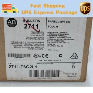 2711-T6C2L1 AB PANELVIEW 600 Ecran taktil schneller Versand 2711T6C2L1 US kostenlose Steuern - Bild 1 von 12