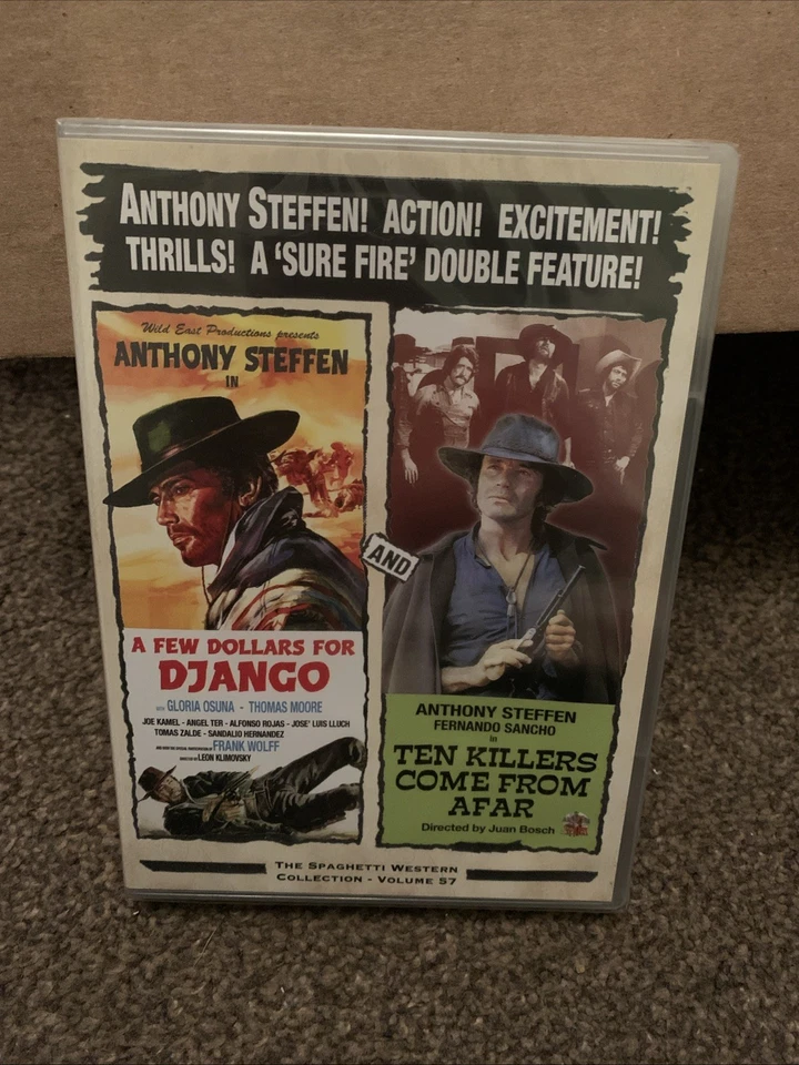 A Few Dollars For Django/ten Killers Come From Afar Wild East Dvd Spaghetti West - Image 1 of 2
