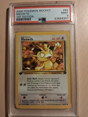 Meowth 62/82 Team Rocket Regular - Image 1 of 2