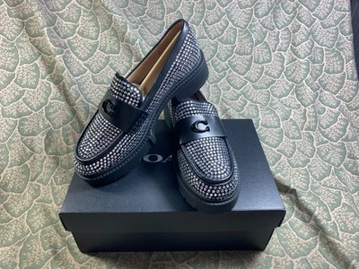 Mocasín Coach Leah cristal para mujer talla - 8 B Foto 1 de 4