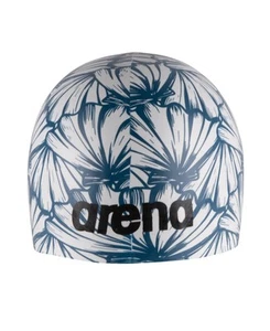 ARENA Unisex Badekappe Schwimmkappe, Poolish Muschel/Blau-Weiß One size - Bild 1 von 5