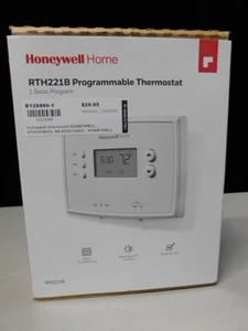 Honeywell RTH221B1021 Programable Electronic Thermostat RTH221B - White - Picture 1 of 7