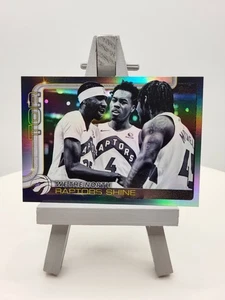 2025-26 Topps #276 We The North: Raptors Shine Blackout  - Picture 1 of 2